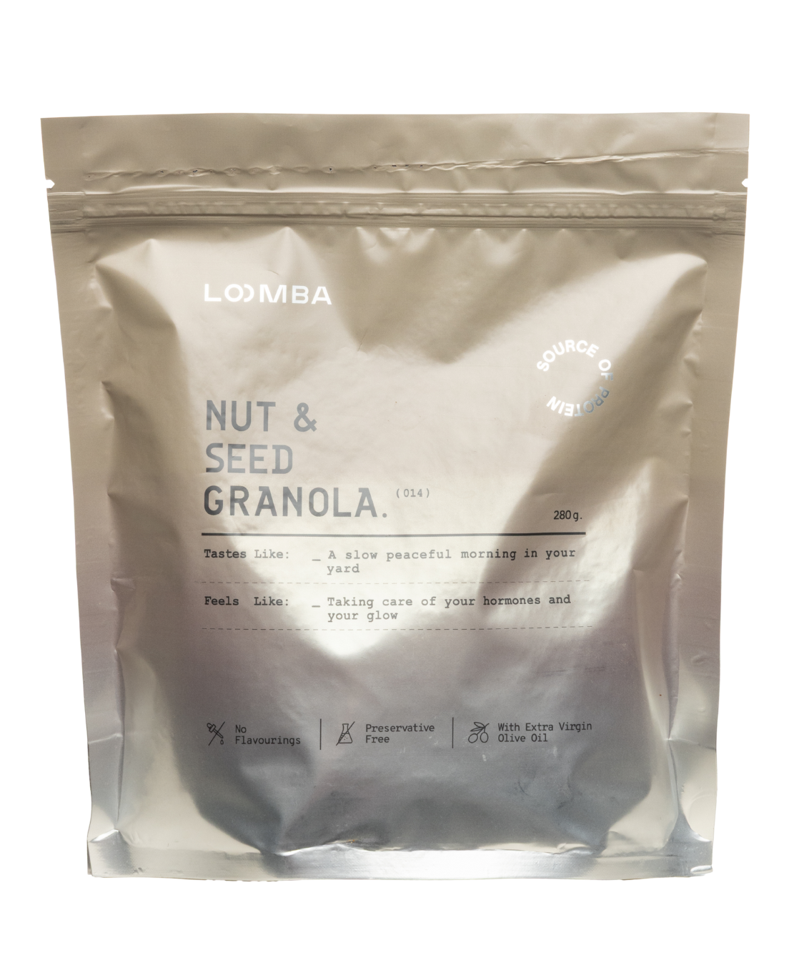 თხილეულის და მარცვლეულის გრანოლა